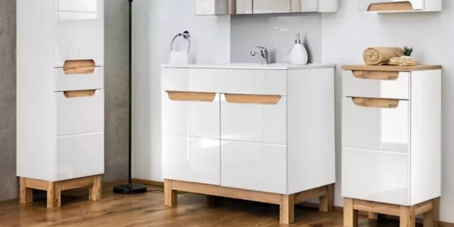 Badezimmerschränke mit Waschbecken - eBaumax.de